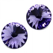 Rivoli Swarovski (Риволи Сваровски) Chaton Stone 1122 Риволи Tanzanite Танзанит (сиреневый)