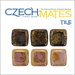 Чешские бусины TILE (Тила)