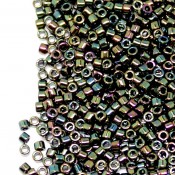 Японский Бисер MIYUKI Delica Зеленый ирис metallic green iris [DB3]