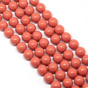 Round Pearl Swarovski (Круглый жемчуг Сваровски) 5810 Хрустальный жемчуг цвет Coral Коралловый