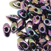 Японский Бисер MIYUKI Long Magatama Met Dk Plum Iris (454)
