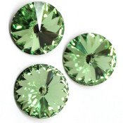 Rivoli Swarovski (Риволи Сваровски) Chaton Stone 1122 Риволи Swarovski цвет Peridot