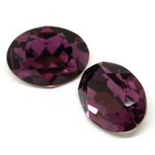 Round Stones Swarovski (Ювелирные кристаллы Сваровски) Овал Сваровски цвет Amethyst