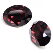 Round Stones Swarovski (Ювелирные кристаллы Сваровски) Oval Swarovski Crystal Burgundy