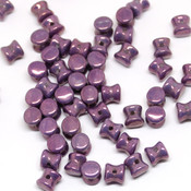  Чешские бусины Pellet люстр металлик аметист