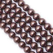 Round Pearl Swarovski (Круглый жемчуг Сваровски) 5810 Жемчуг Swarovski (Pearl) Velvet Brown