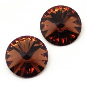 Rivoli Swarovski (Риволи Сваровски) Chaton Stone 1122 Rivoli Swarovski Smoked Topaz