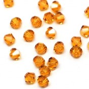 Биконусы Preciosa Чешские биконусы Topaz Топаз