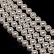 Round Pearl Swarovski (Круглый жемчуг Сваровски) 5810 Жемчуг Сваровски (Pearl) White Белый