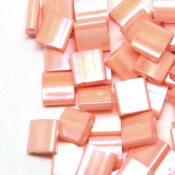 Японский Бисер MIYUKI TILA Semi-Matte Opaque Salmon (596)