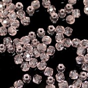 Чешские граненые (стеклянные) бусины fire polished Граненые бусины розалин