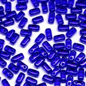 Чешские бусины Bricks Cobalt (30090)