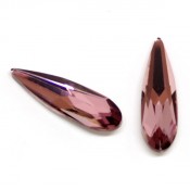 Round Stones Swarovski (Ювелирные кристаллы Сваровски) Капли Сваровски 4331 цвет Antique Pink