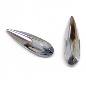 Round Stones Swarovski (Ювелирные кристаллы Сваровски) Капли Сваровски 4331 цвет Blue Shade