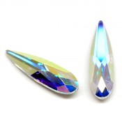 Round Stones Swarovski (Ювелирные кристаллы Сваровски) Капли Сваровски 4331 цвет Crystal AB